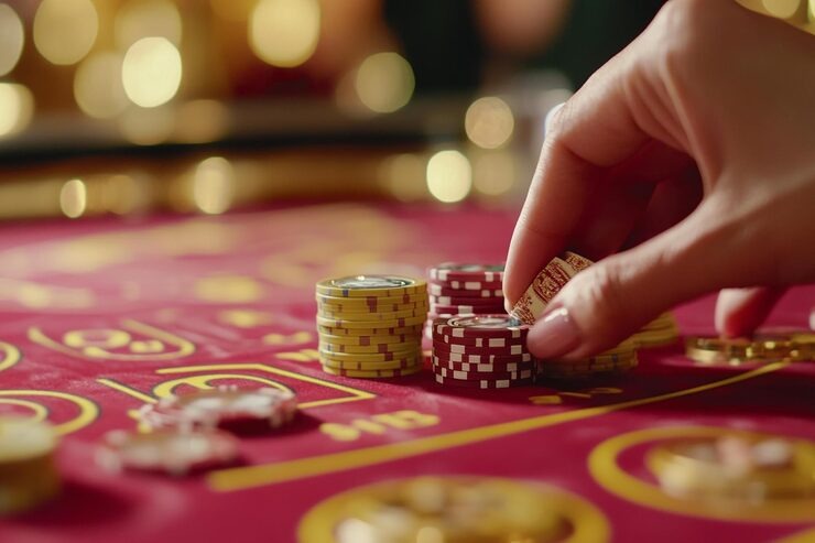 indopools login app showing live blackjack table with dealer and betting interface